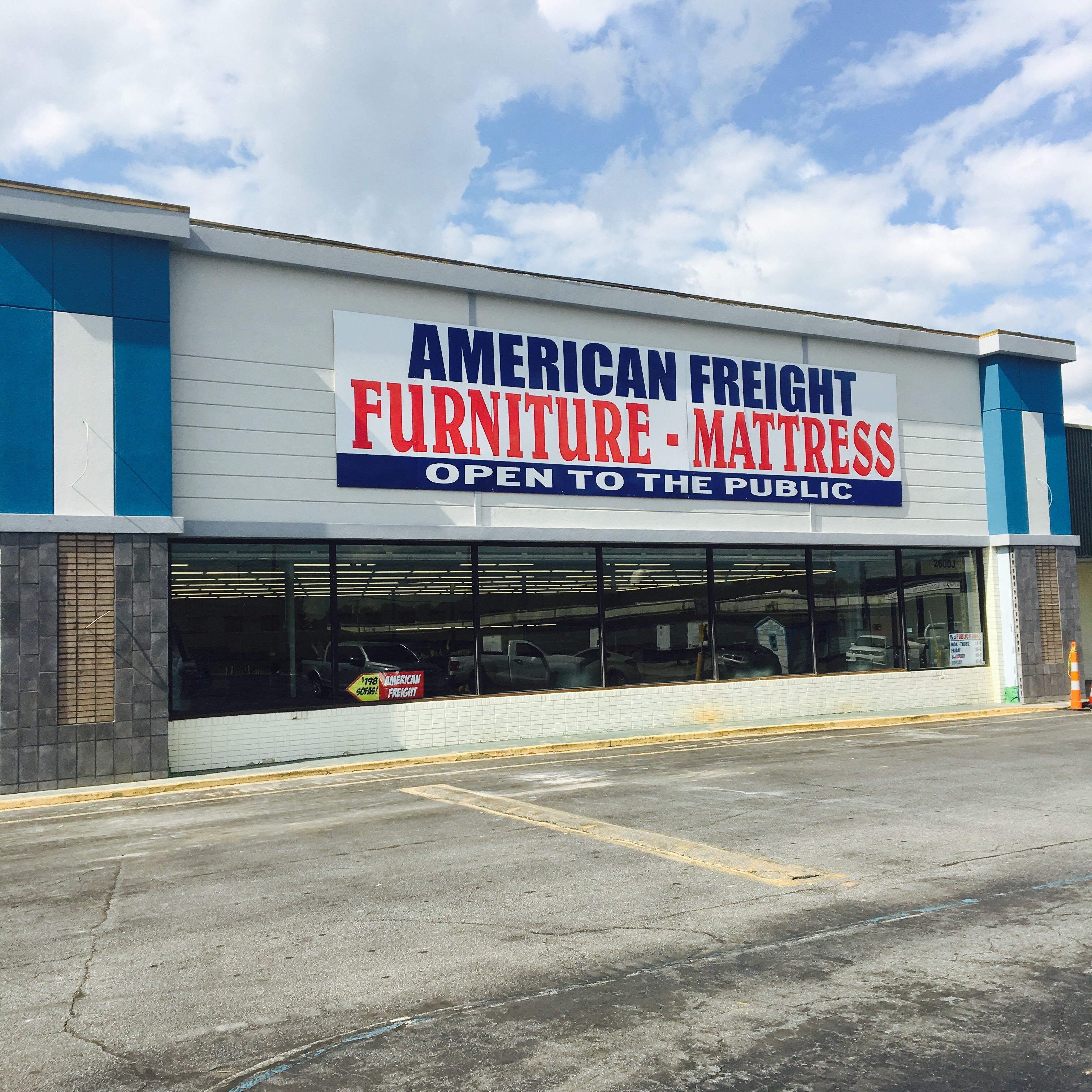 American Freight Greenville Storefront