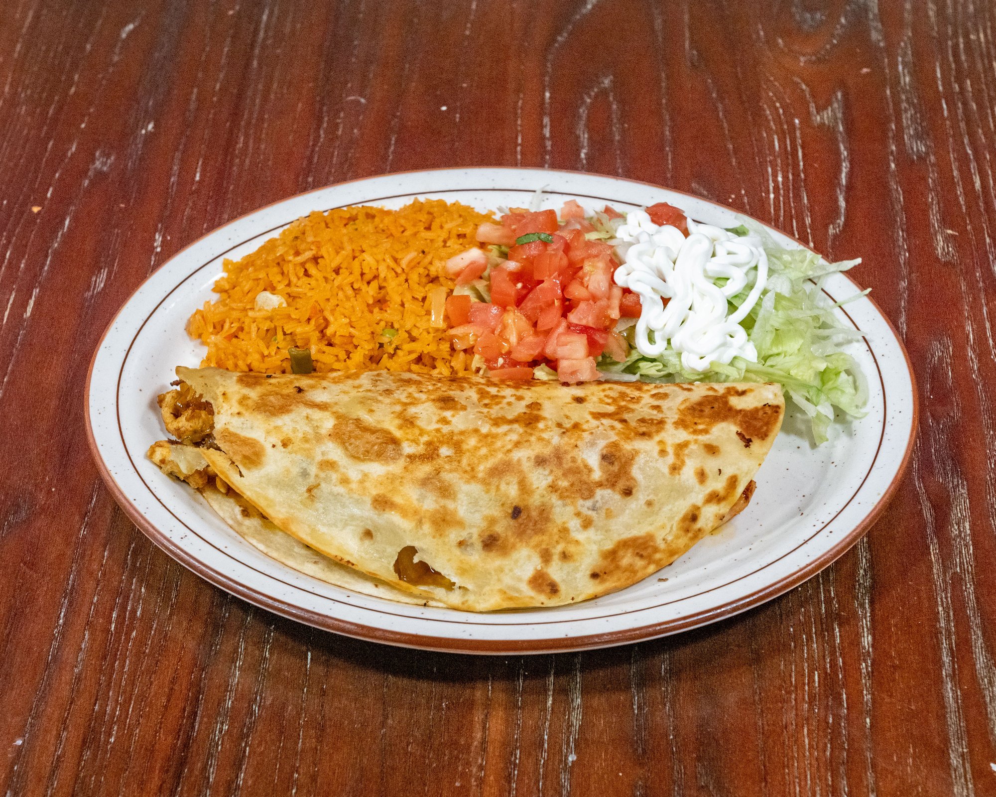 10" Texas Quesadilla