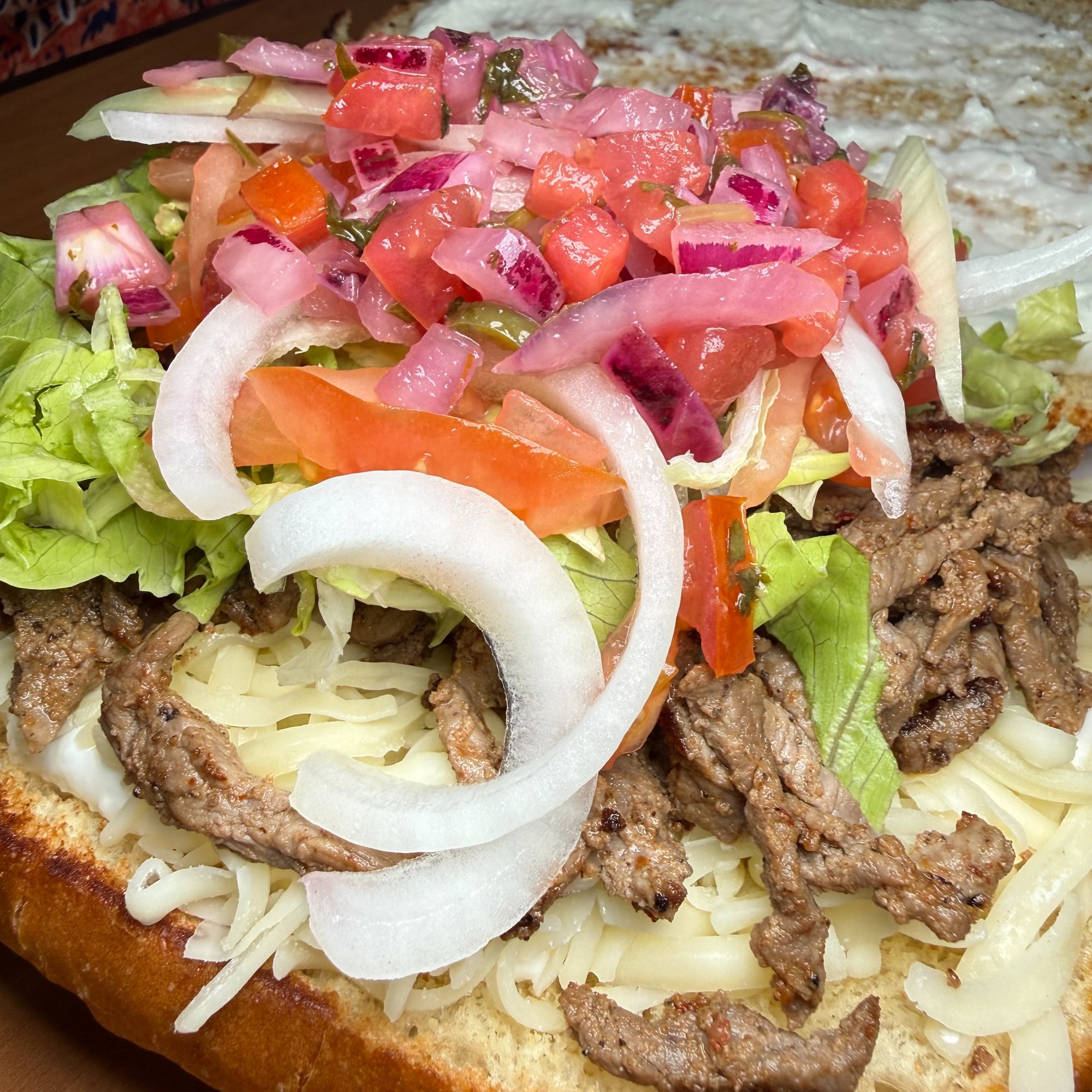 Shawarma Torta Sandwich