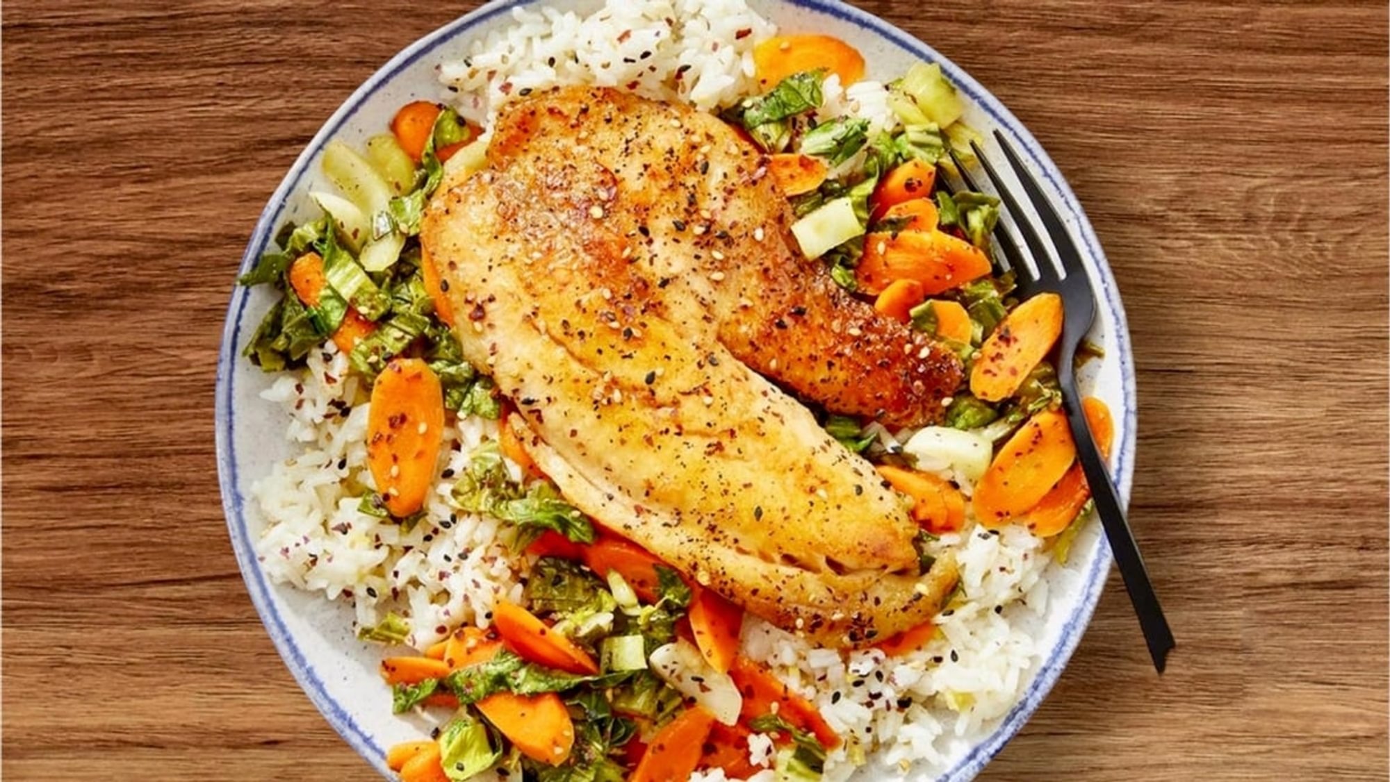 Rice Bowls Fish