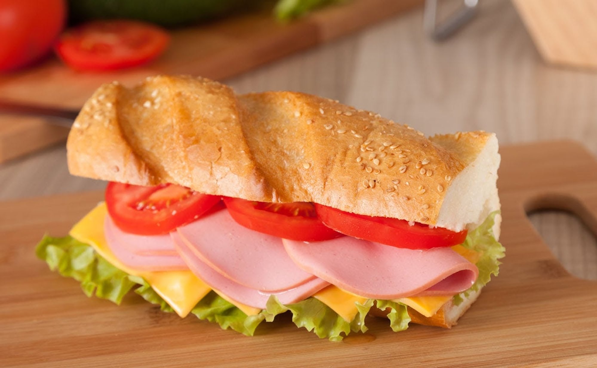 10. Bologna and Cheese Sub