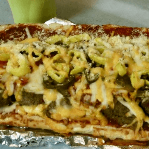 #14 Whole Meatball &/or Sausage Sub.