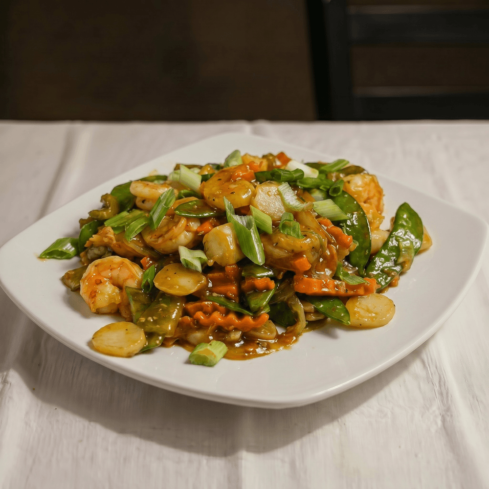 Fresh Jumbo Shrimp Curry Style