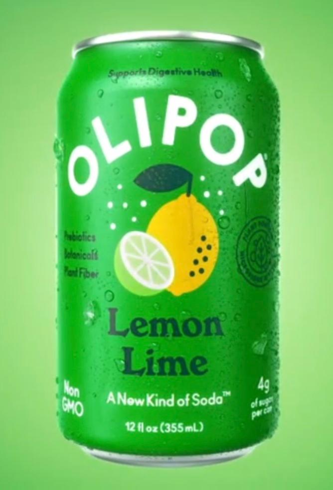 Olipop Lemon Lime 12oz