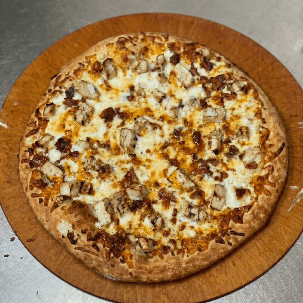 Chicken Bacon Ranch Pizza