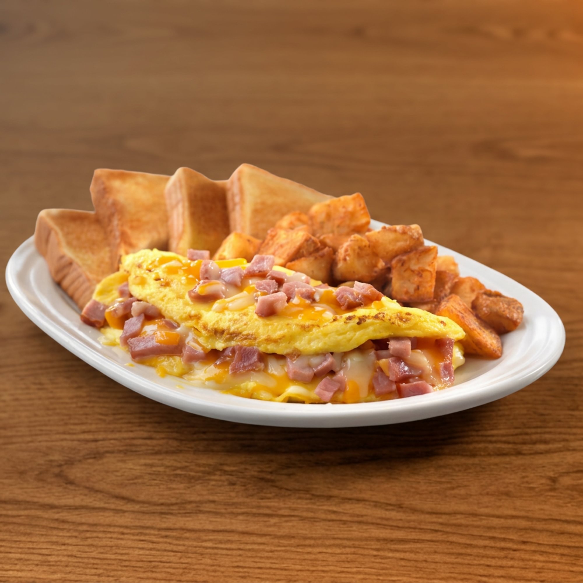 Classic Ham & Cheese Omelet