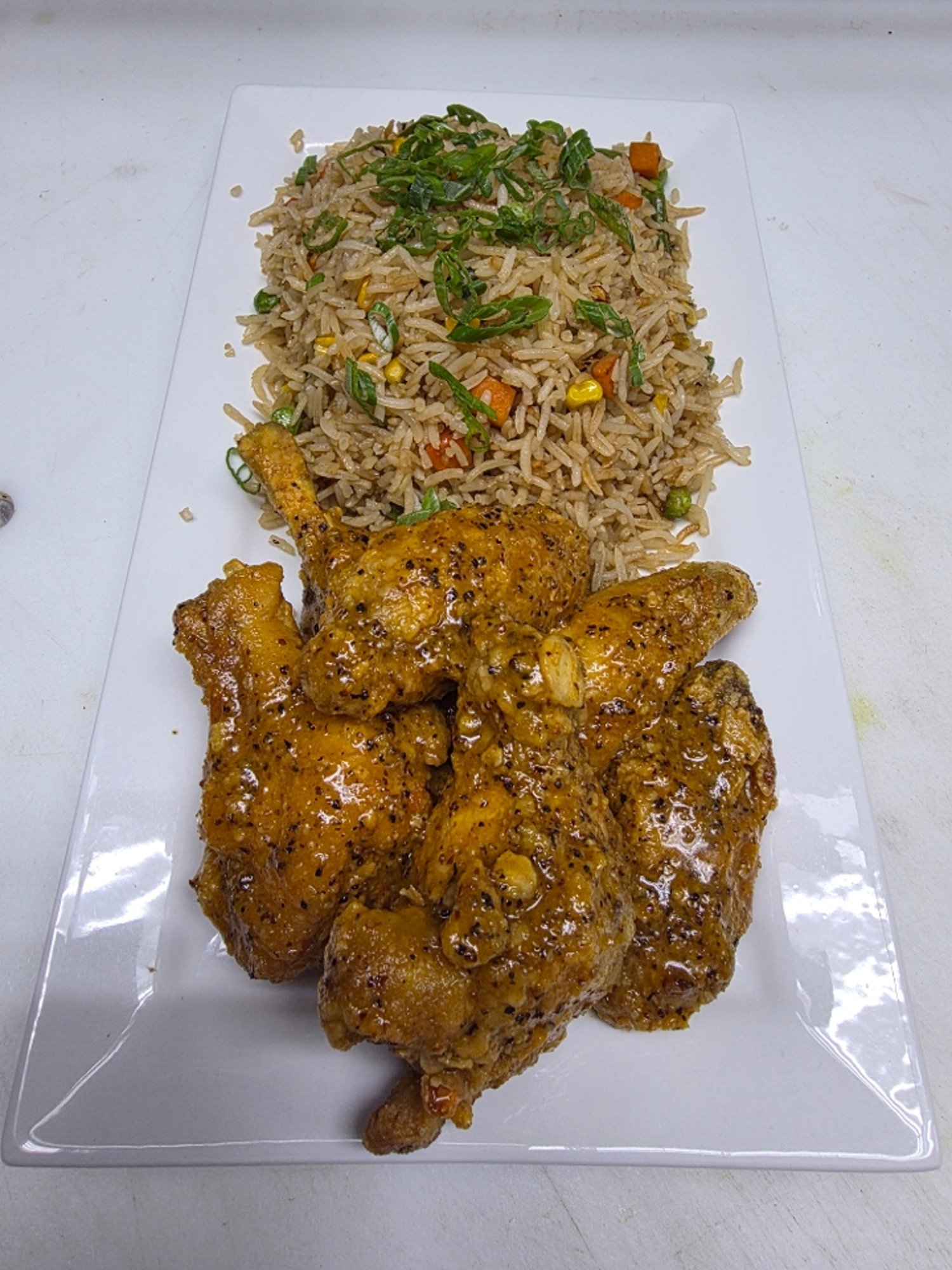 Fried Wings 6pcs & Fried Rice