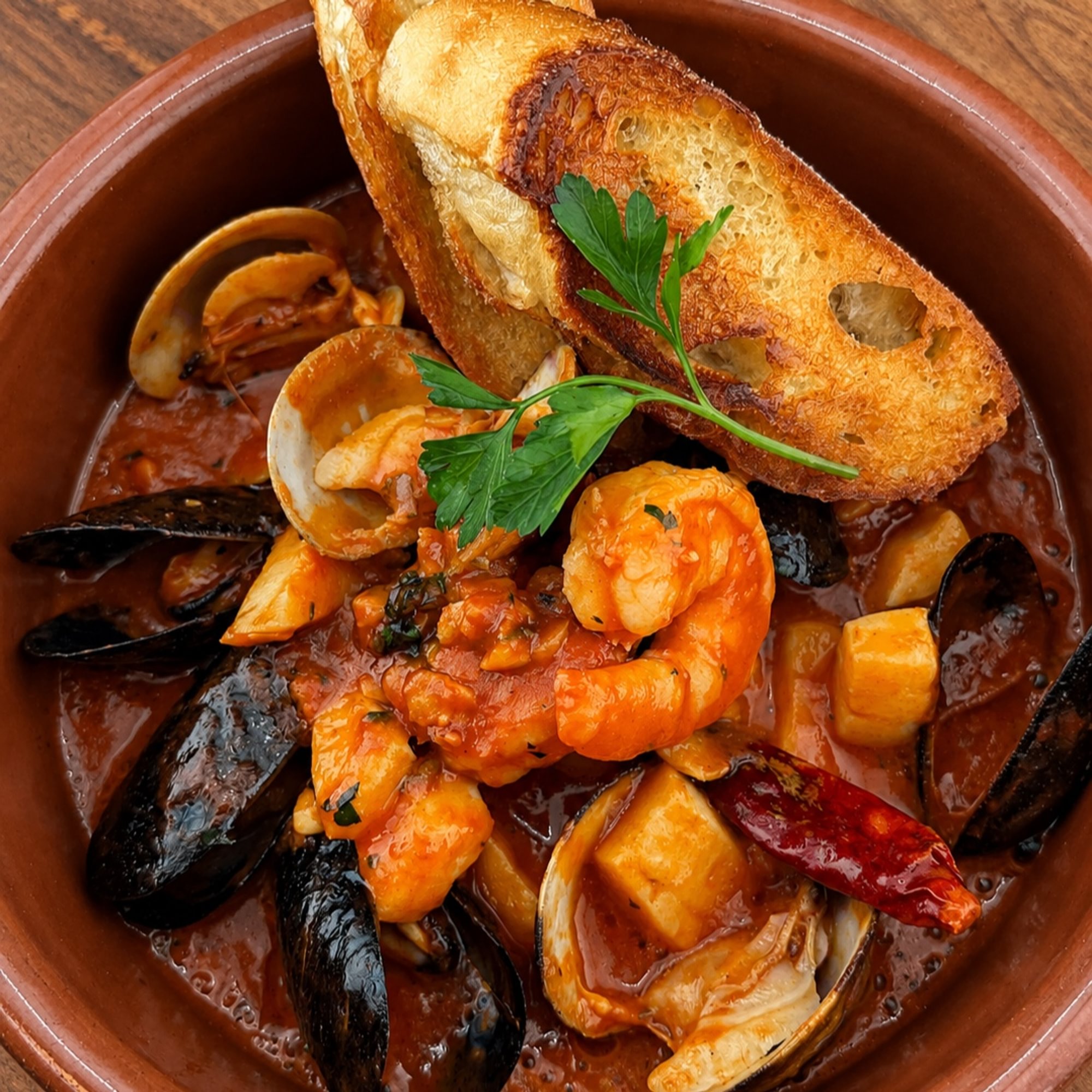 Spicy Seafood Medley (Sarsuela)