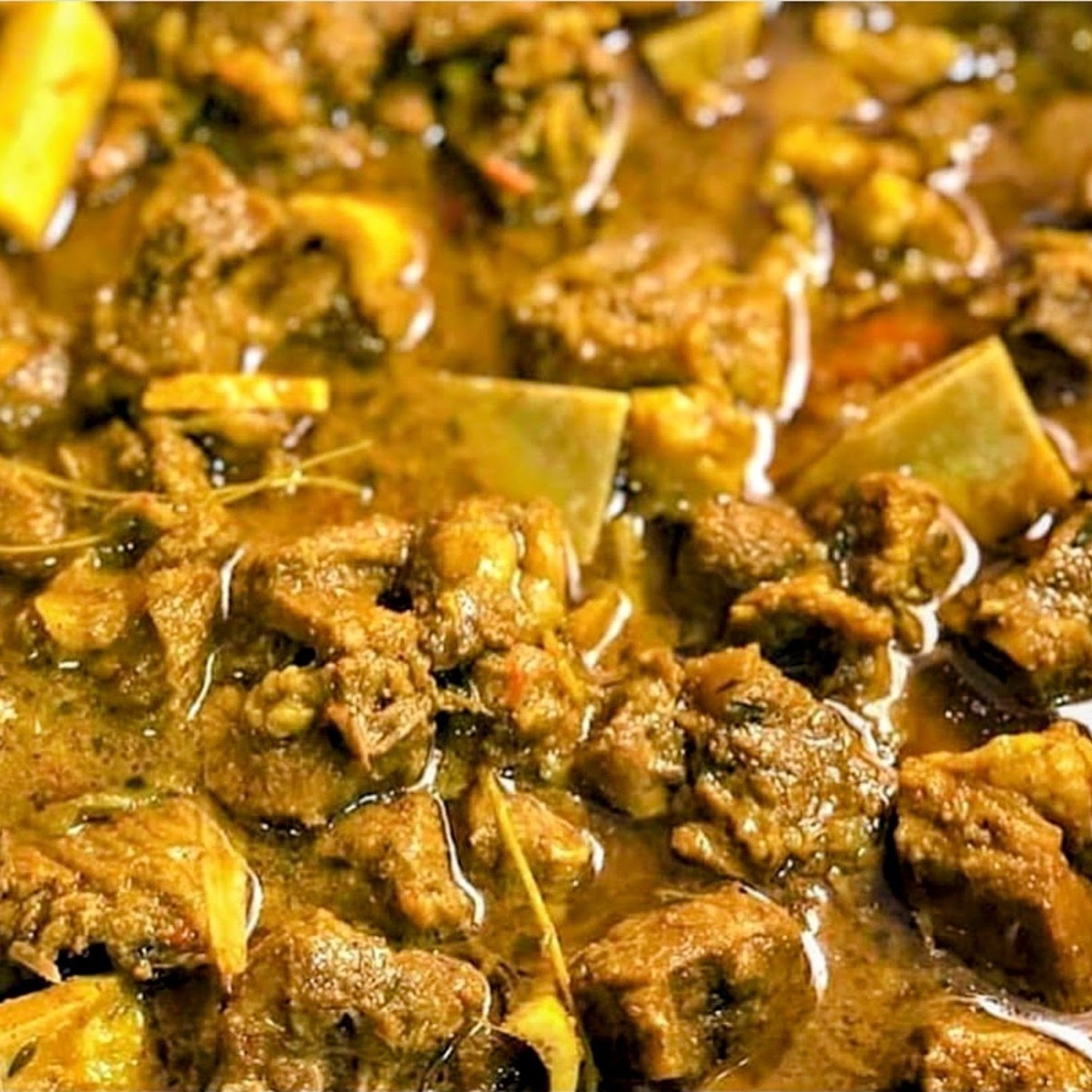Curry Goat - Side