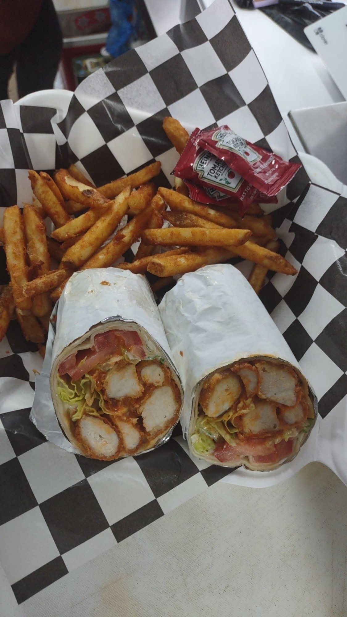 Buffalo Crispy Chicken Wrap