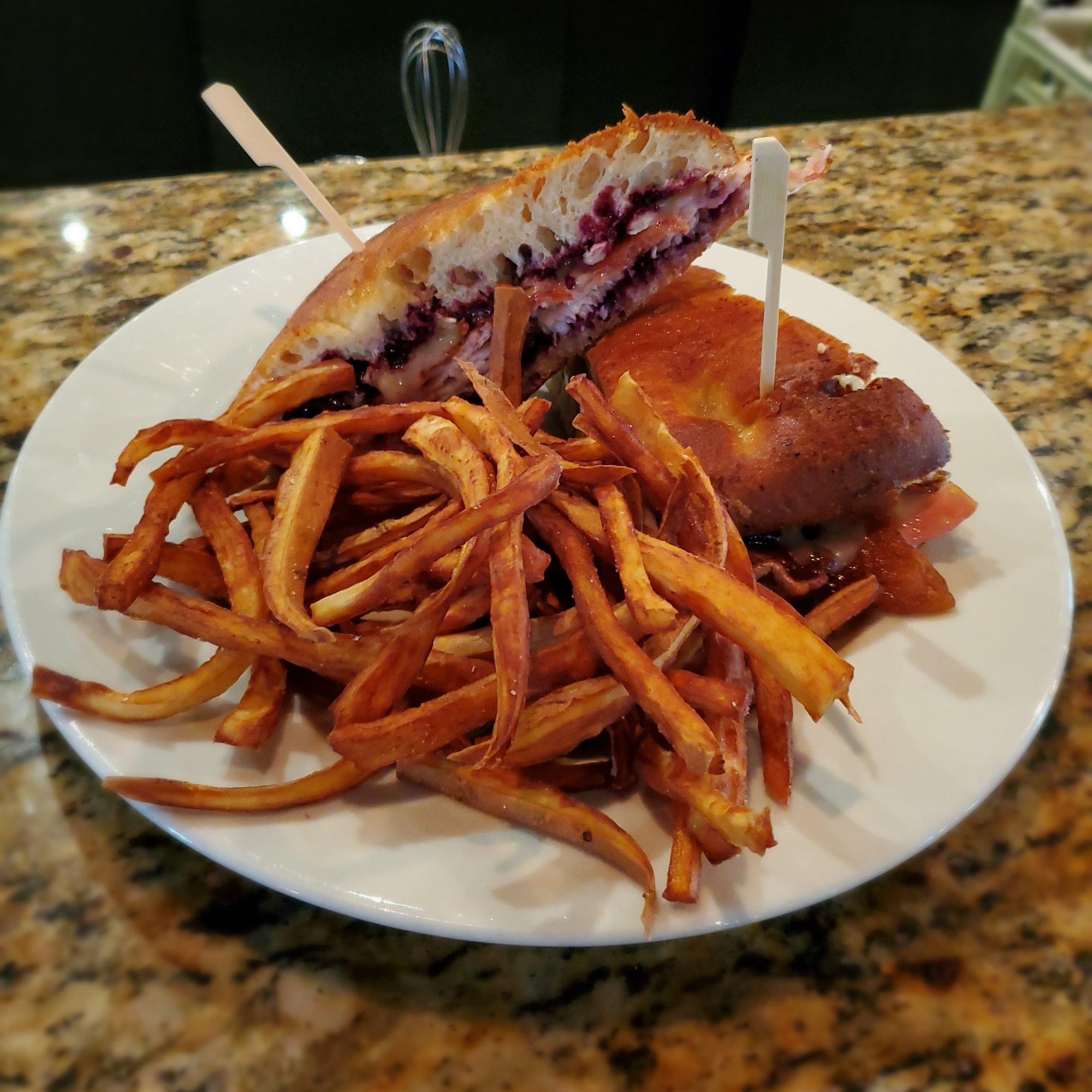 Smoky Turkey Focaccia Sandwich