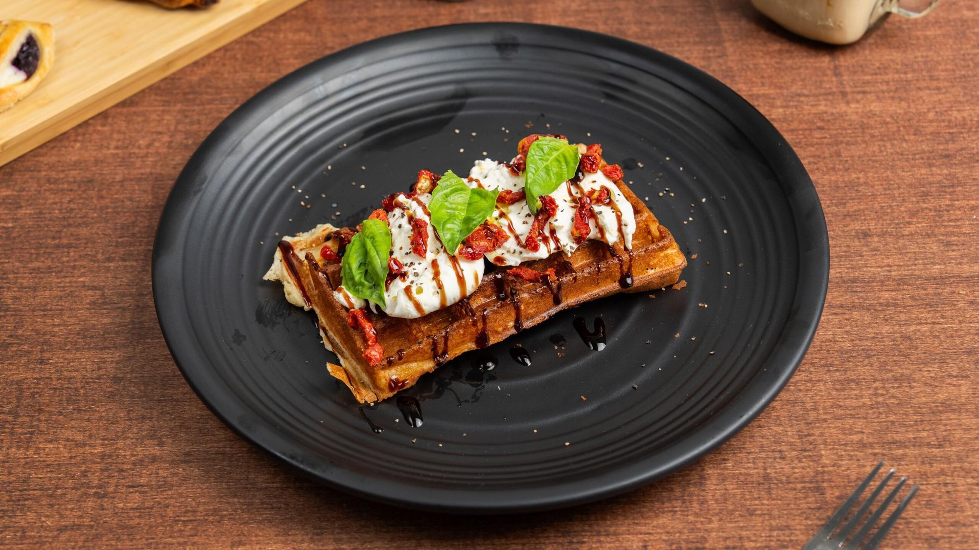 Caprese Waffle