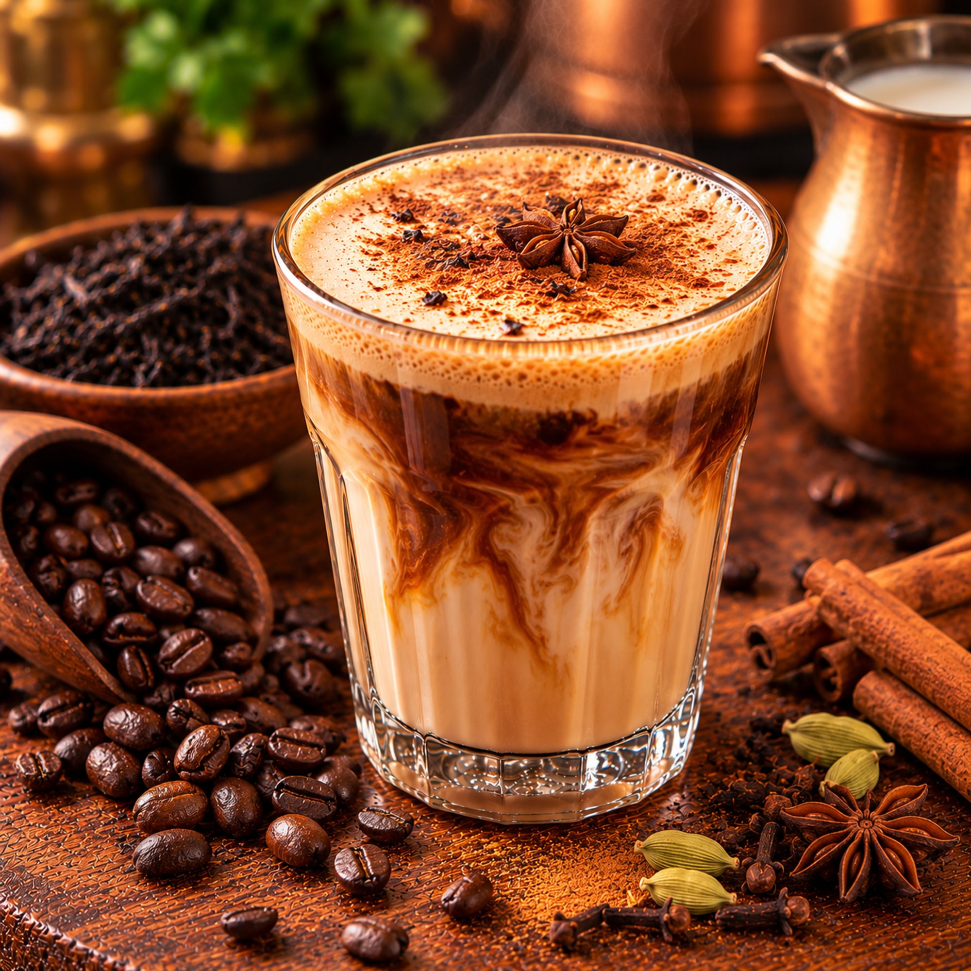 Dirty Chai (Chai + Espresso)