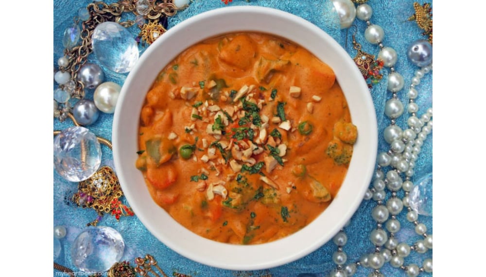 Veg Korma – North Indian Style (Non-Vegan, Gluten free)