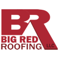 Big Red Roofing Company Logo