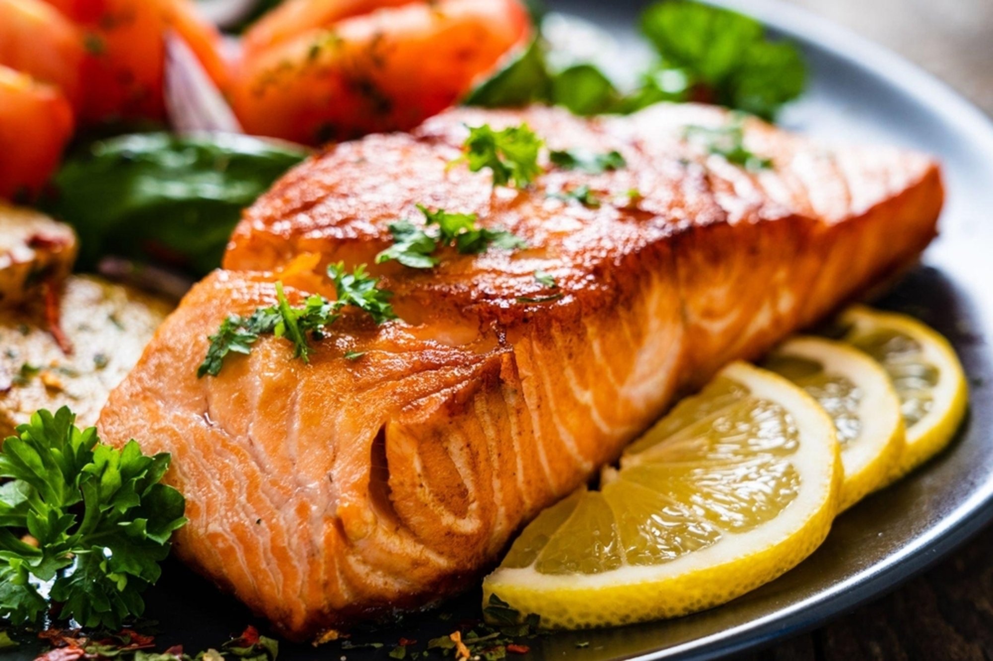 BROILED SALMON