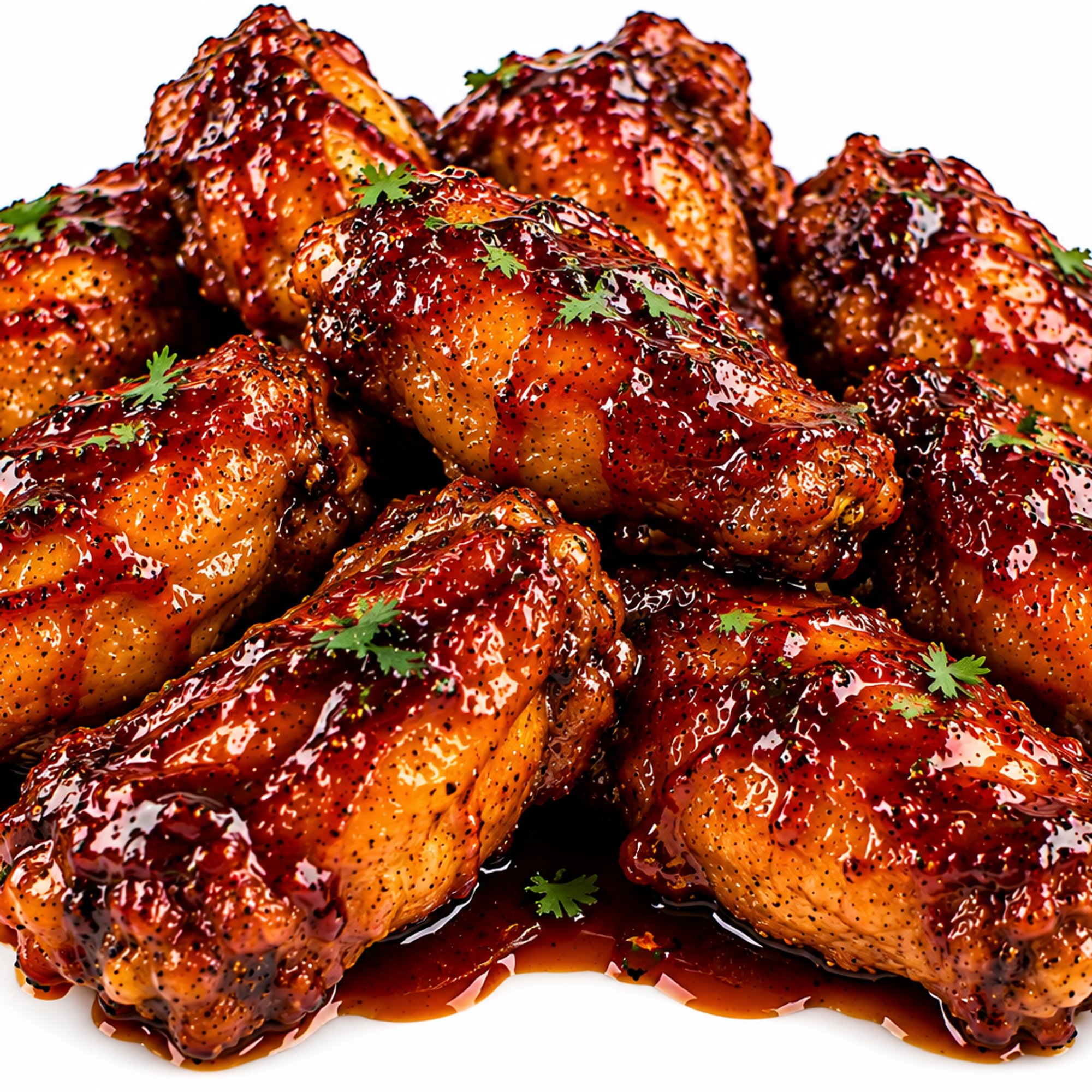 Bourbon BBQ 10 Each Party Wings 