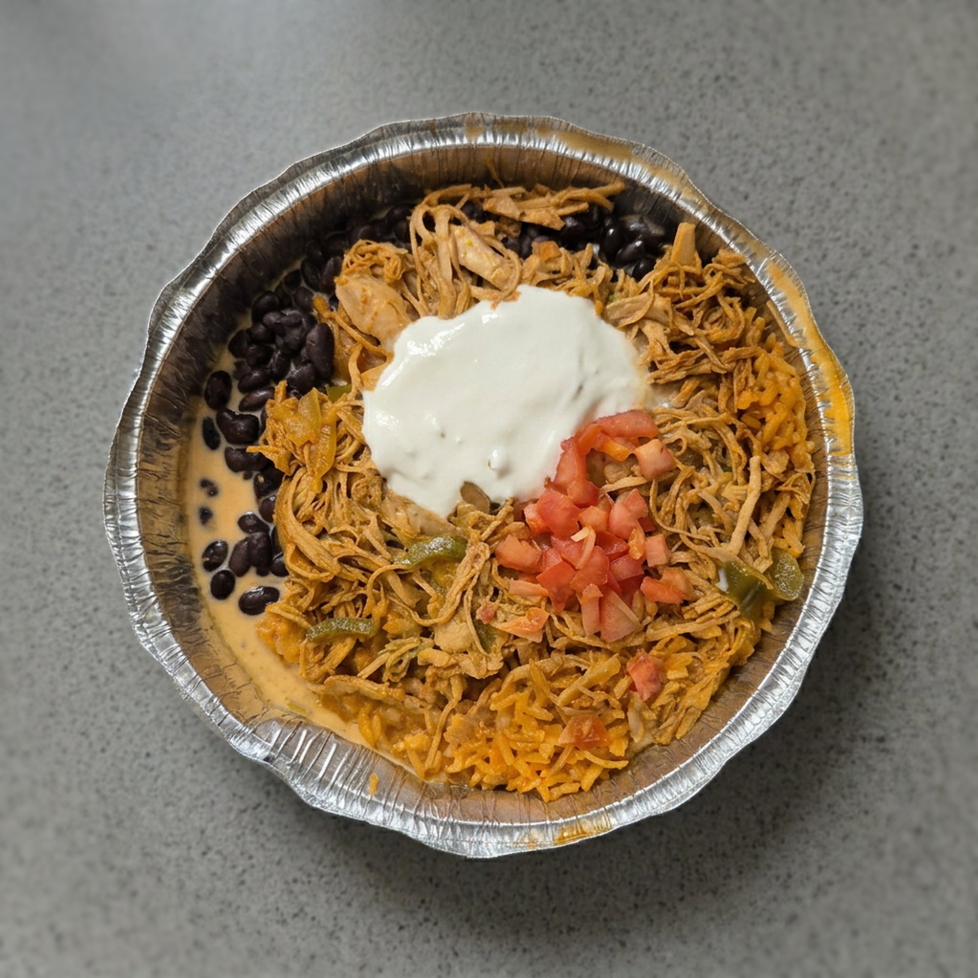Burrito Bowls Shredded Chicken