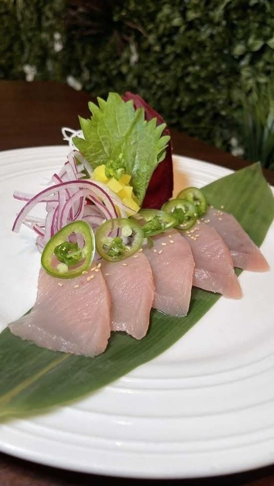 Yellowtail Belly sashimi