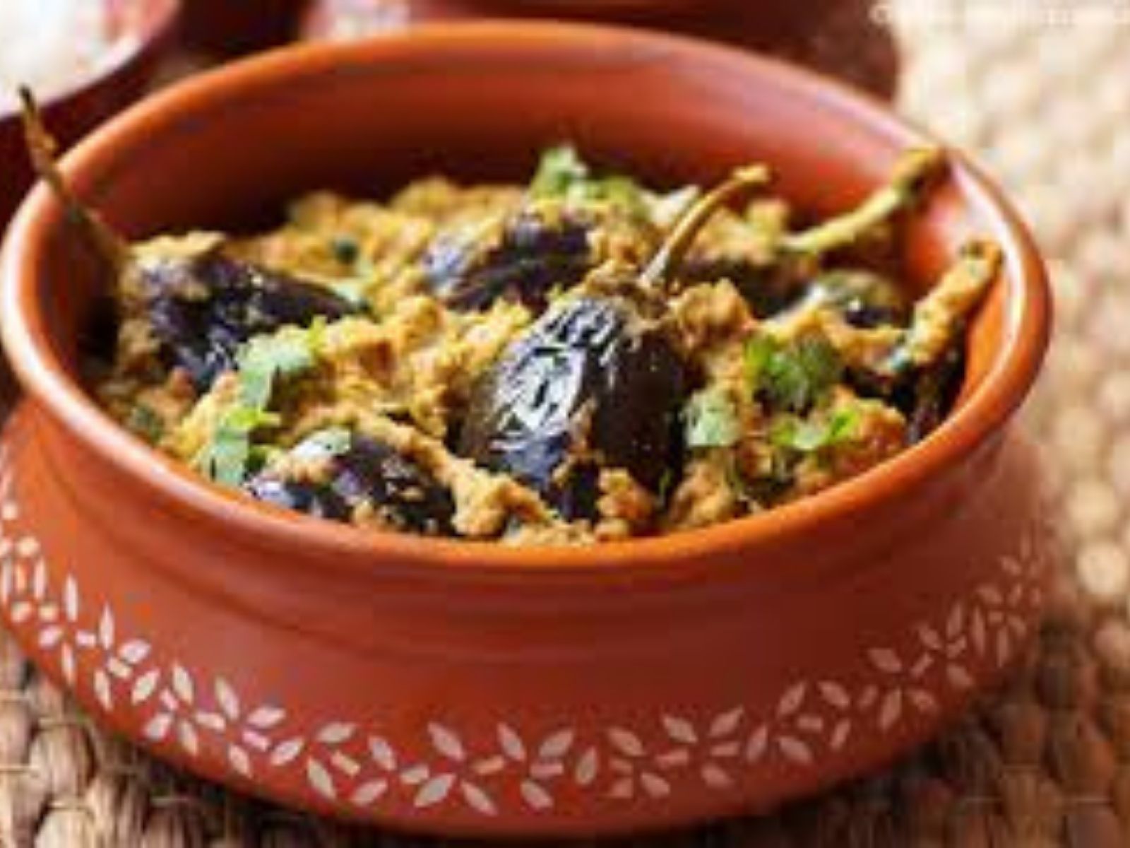 Gutti Vankaya w/Rice