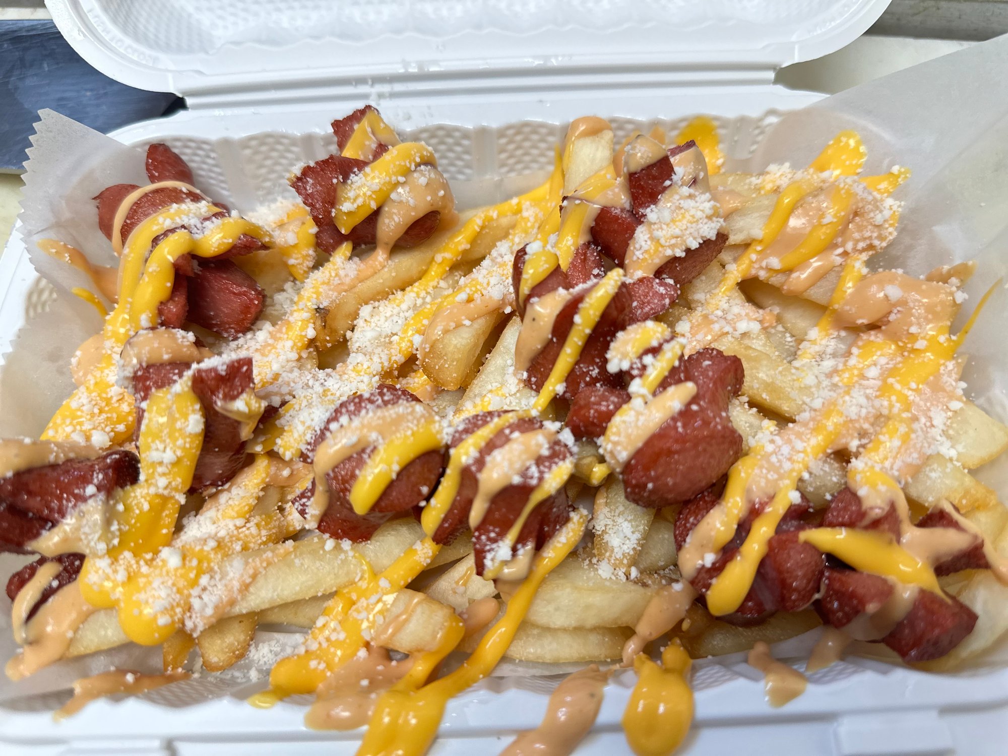 Salchipapas