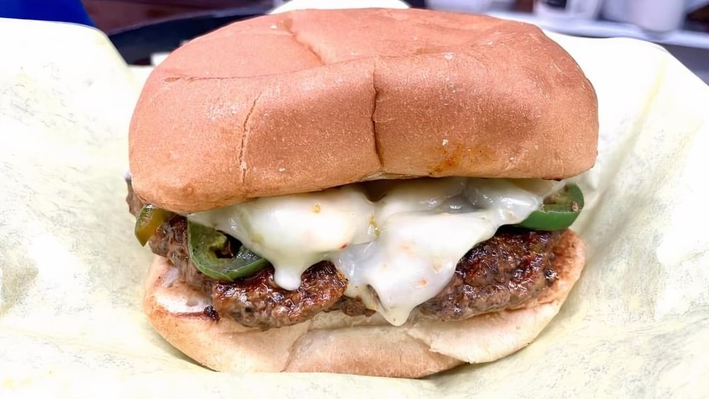 Cajun Pepper Jack Burger