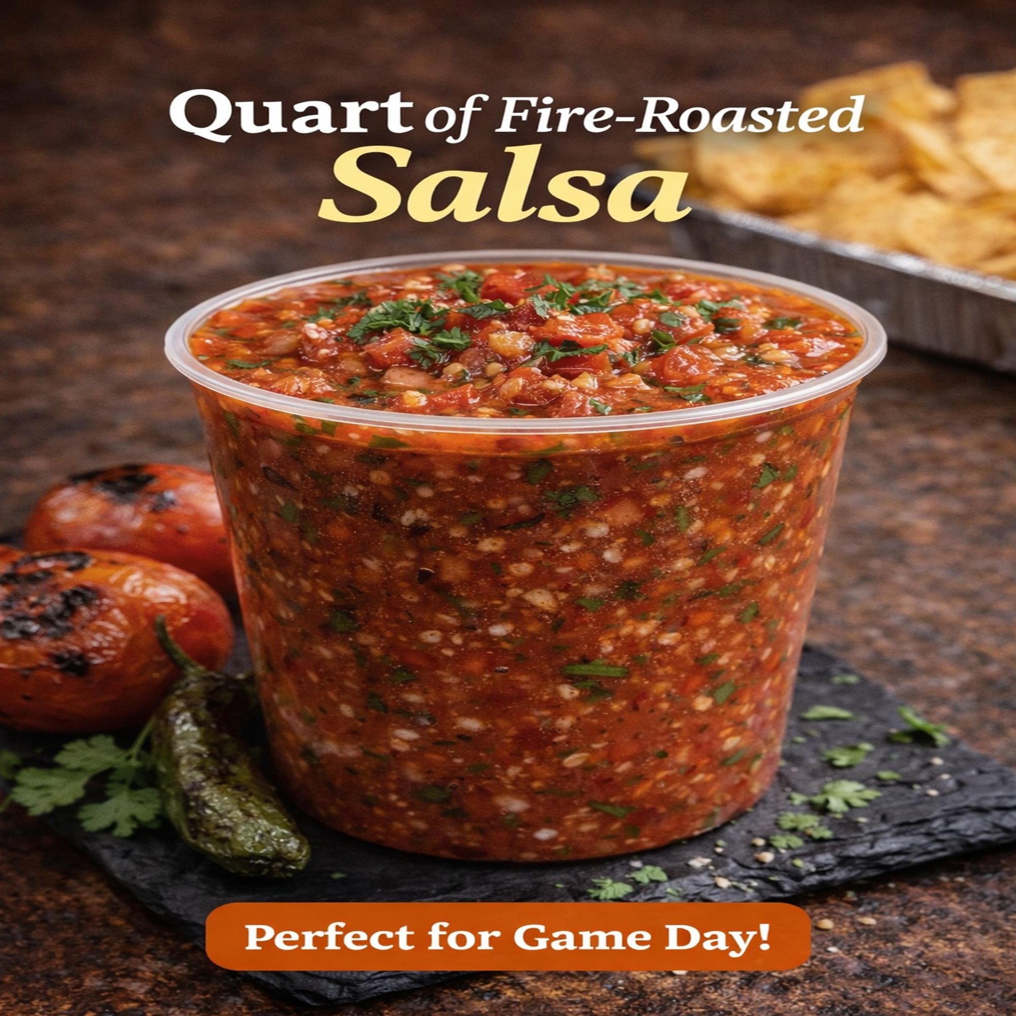 Qt Fire Roasted Salsa
