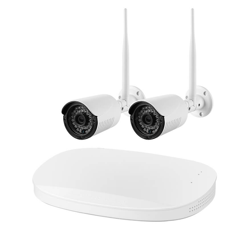 2 Channel HD NVR Kit – – 2x IP66 Cameras, HD Resolutions, Night Vision, 1TB HDD, iOS & Android App