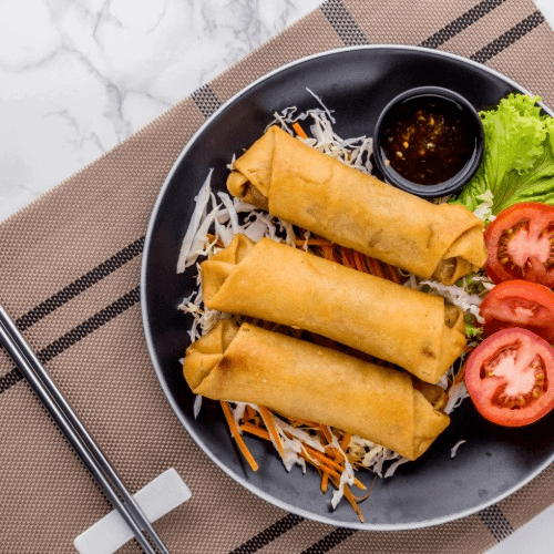 Bún Chả Giò Chay