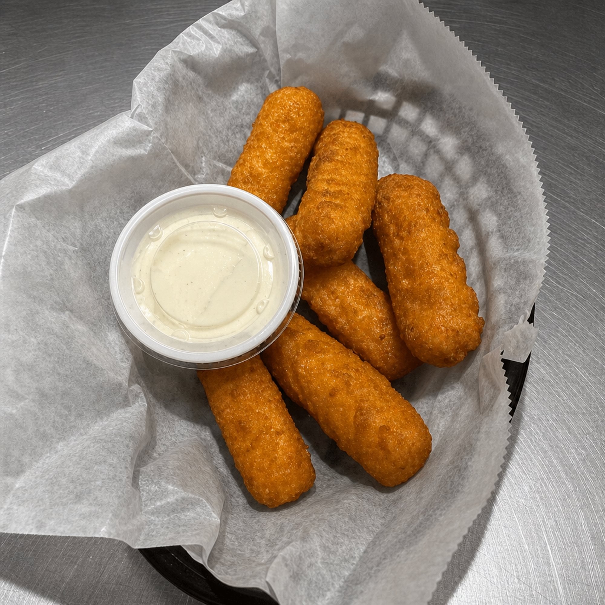 Cheese Sticks with Sauce