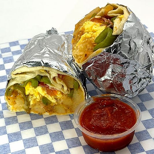 Wendy's Bomber (Breakfast Burrito)