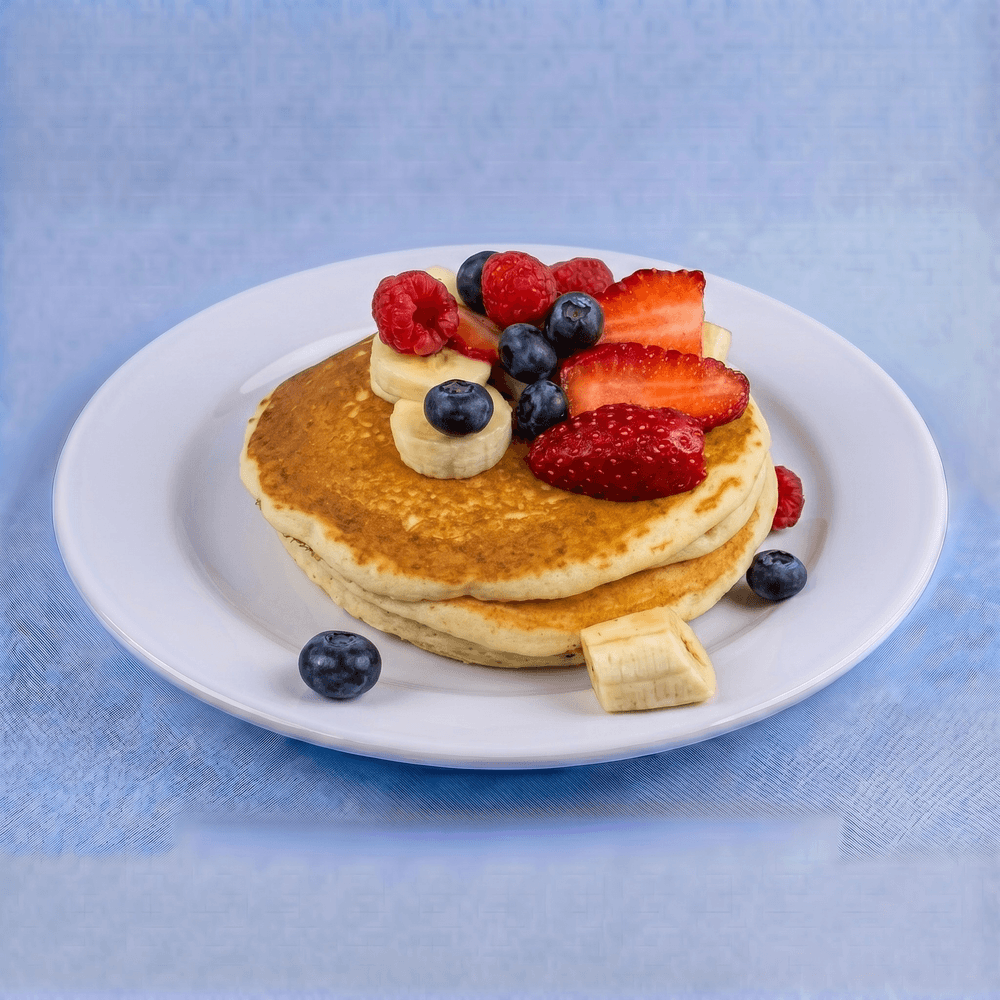 Strawberries Pancakes