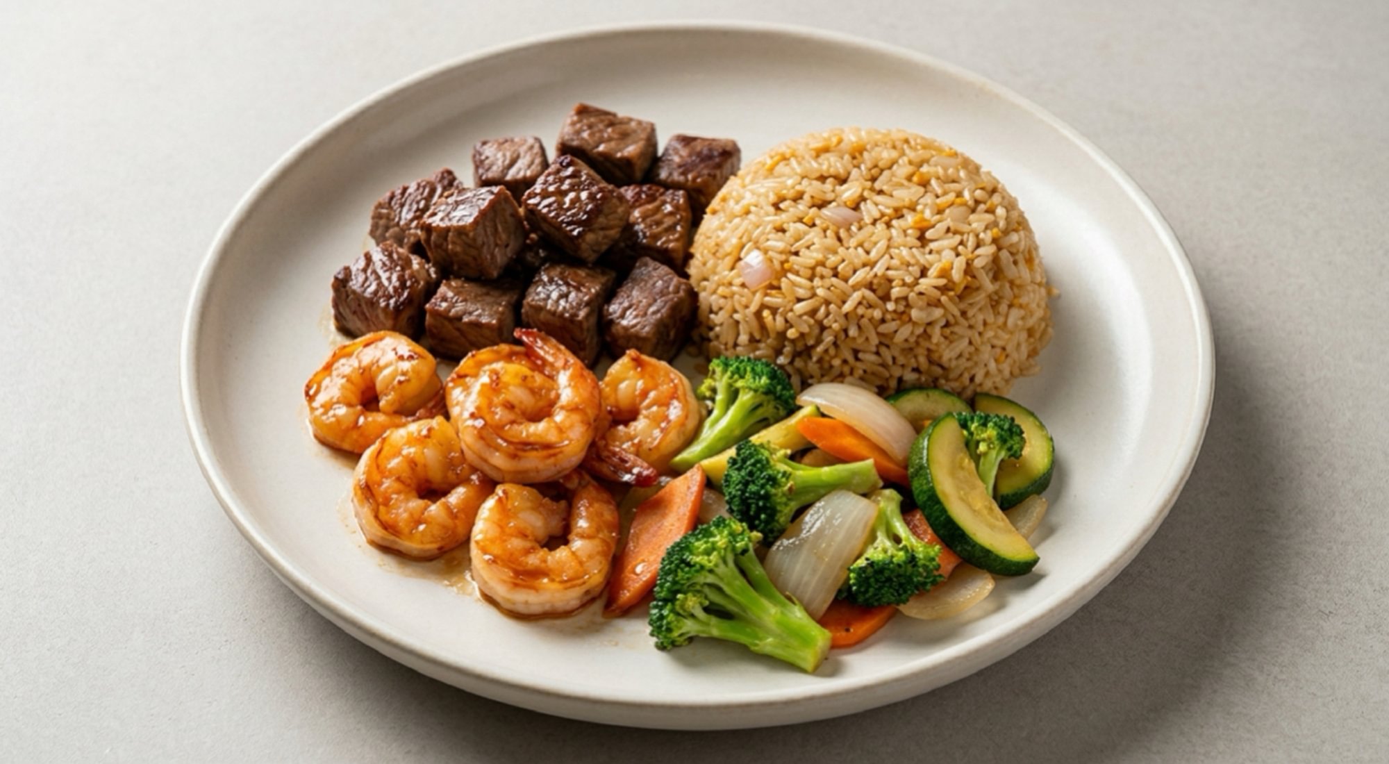 Hibachi Steak & Shrimp