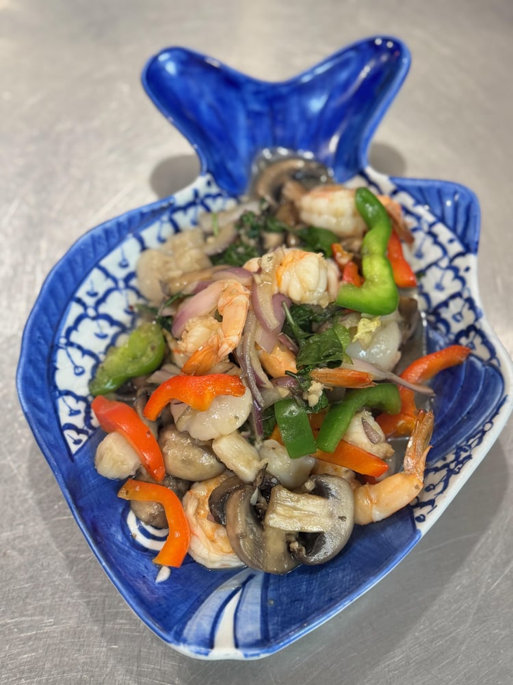 Spicy Shrimp & Scallop