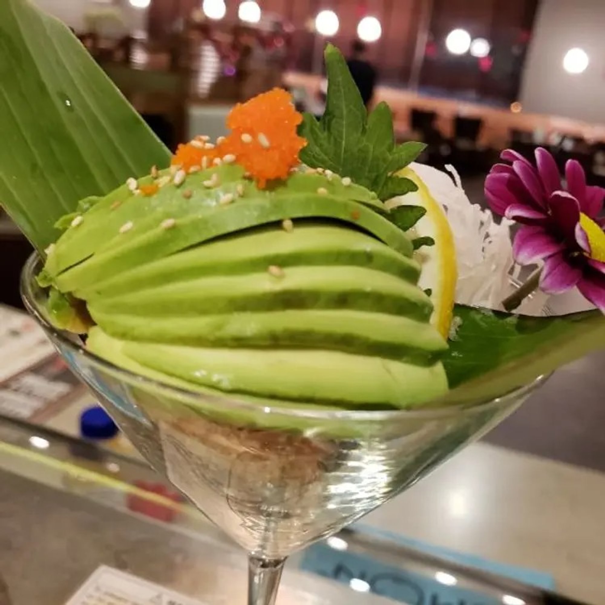 Spicy Tuna Avocado Martini