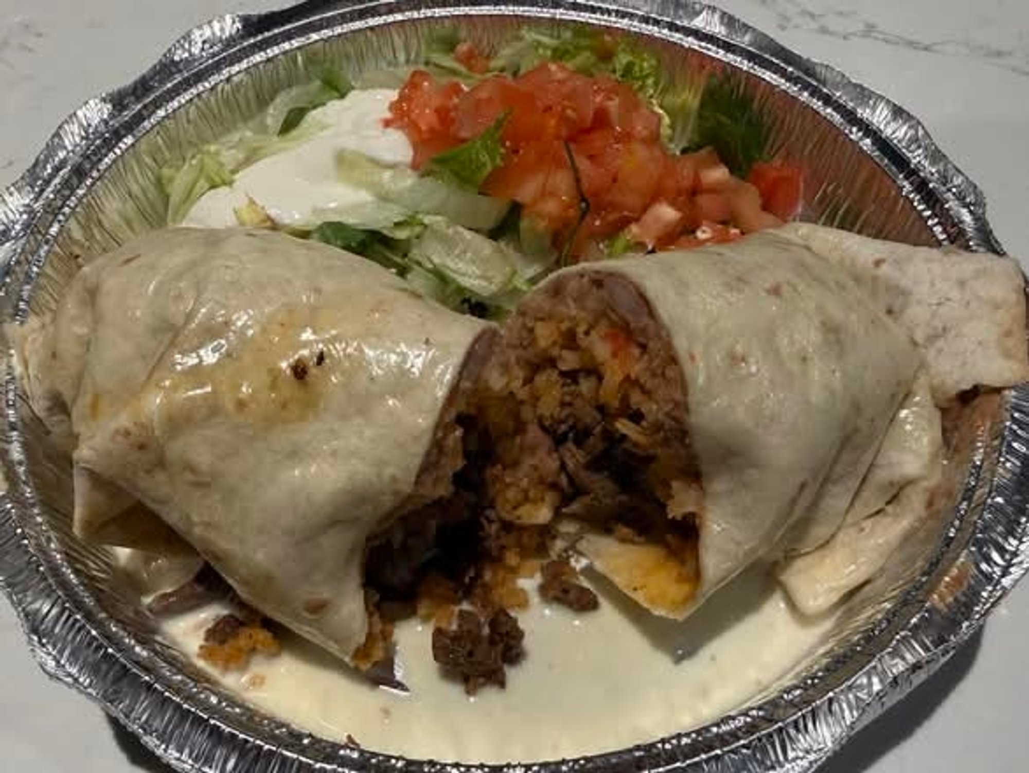 LSP 24. Cheese Steak Burrito