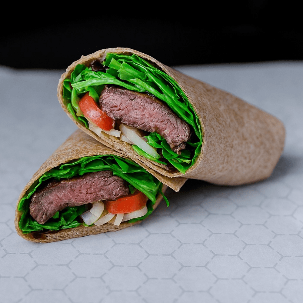 Ribeye kabob wrap