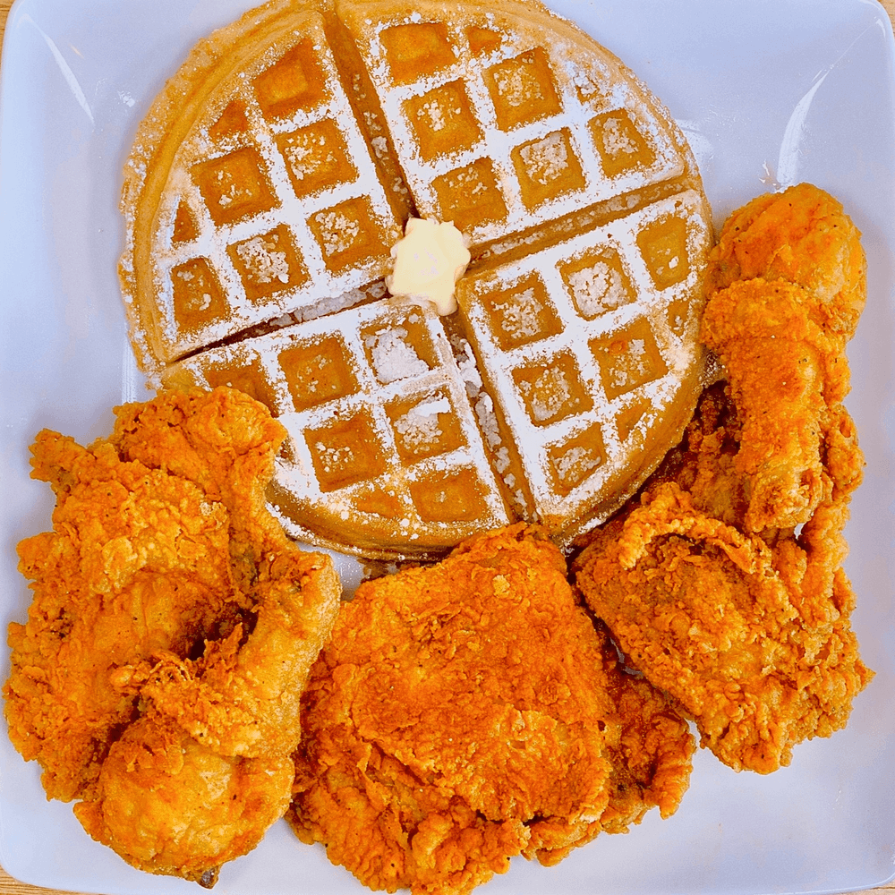 15 Dark Meat & 3 Waffles