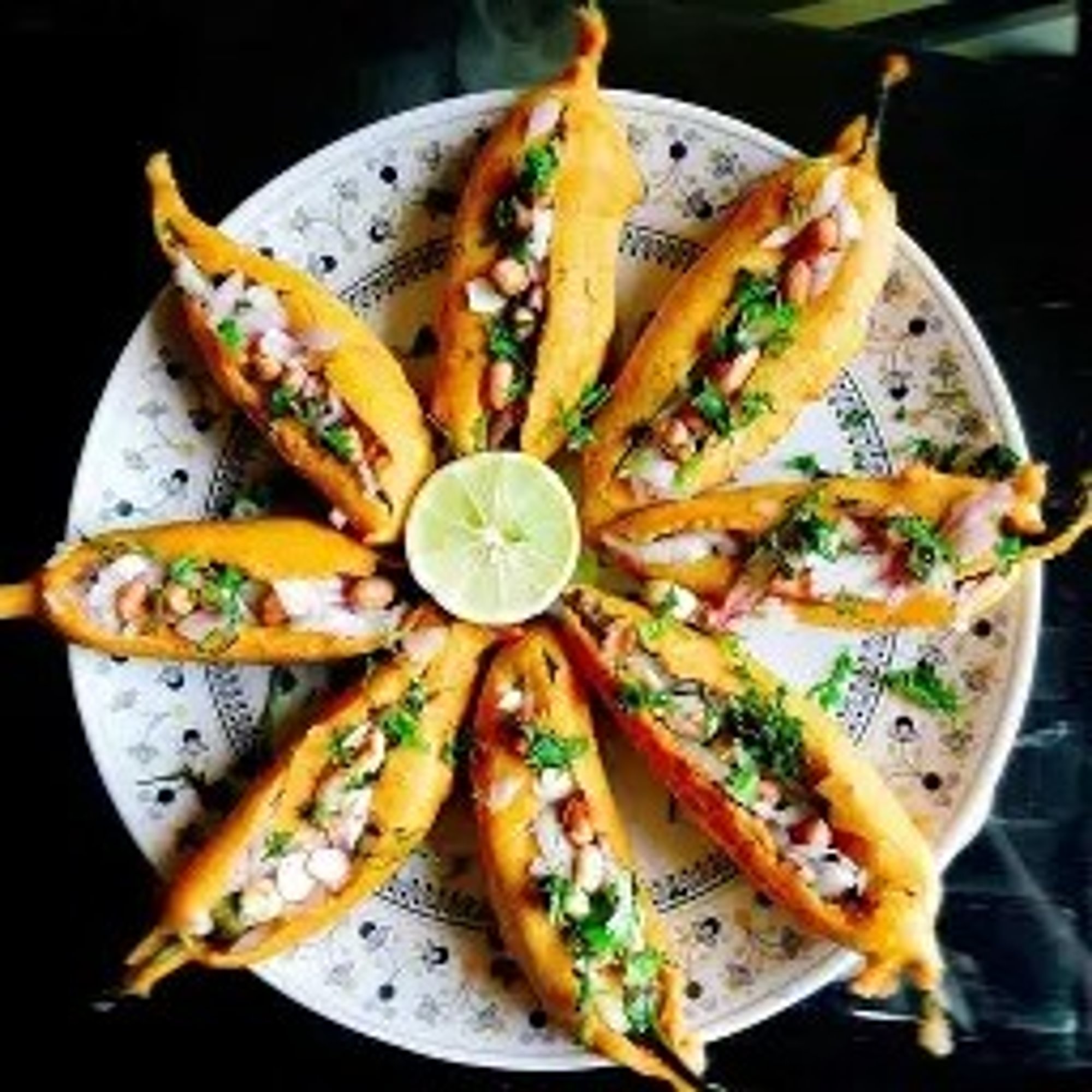Stuffed Mirchi Bajji