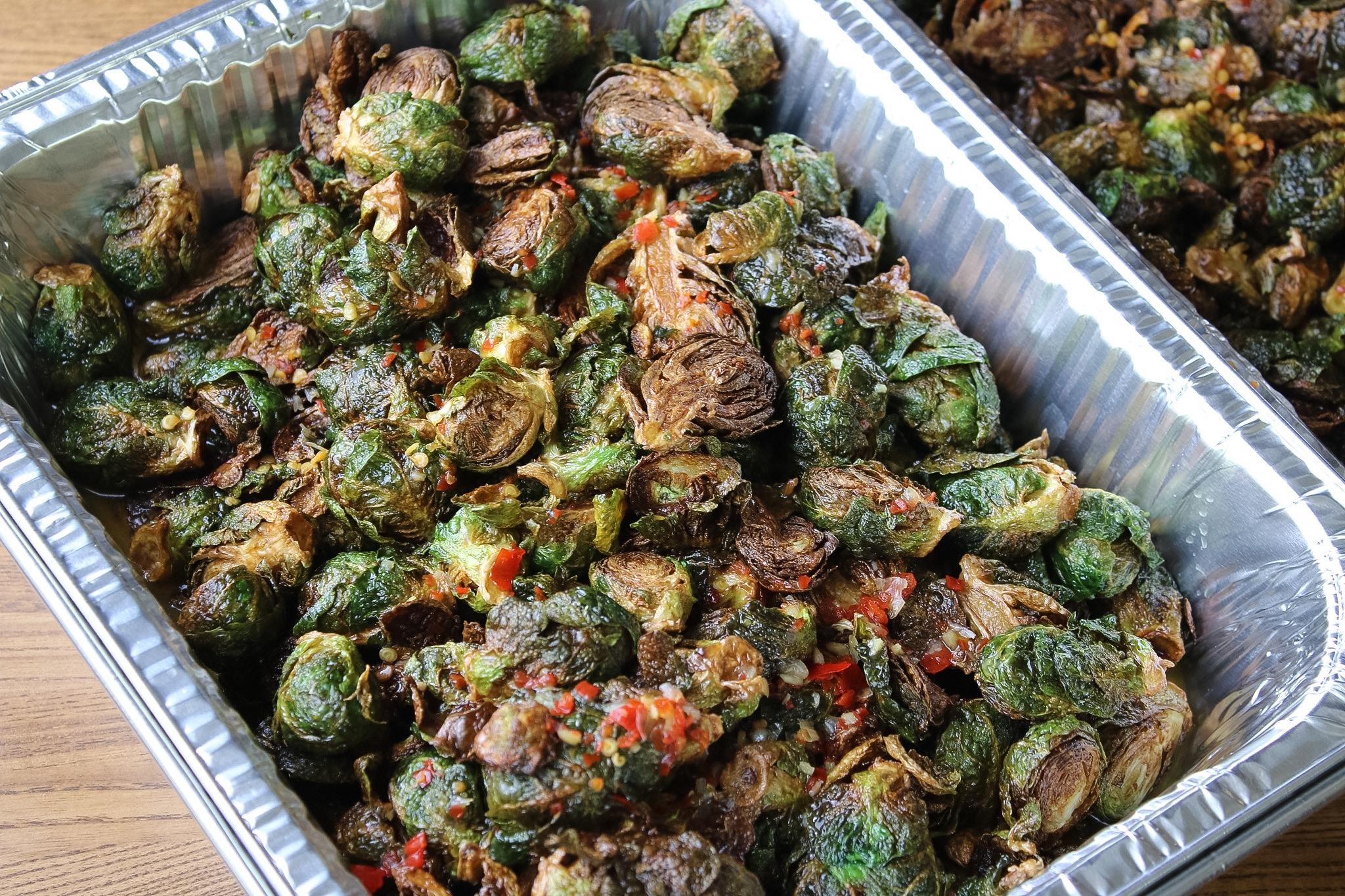 Crispy Brussel Sprouts Tray