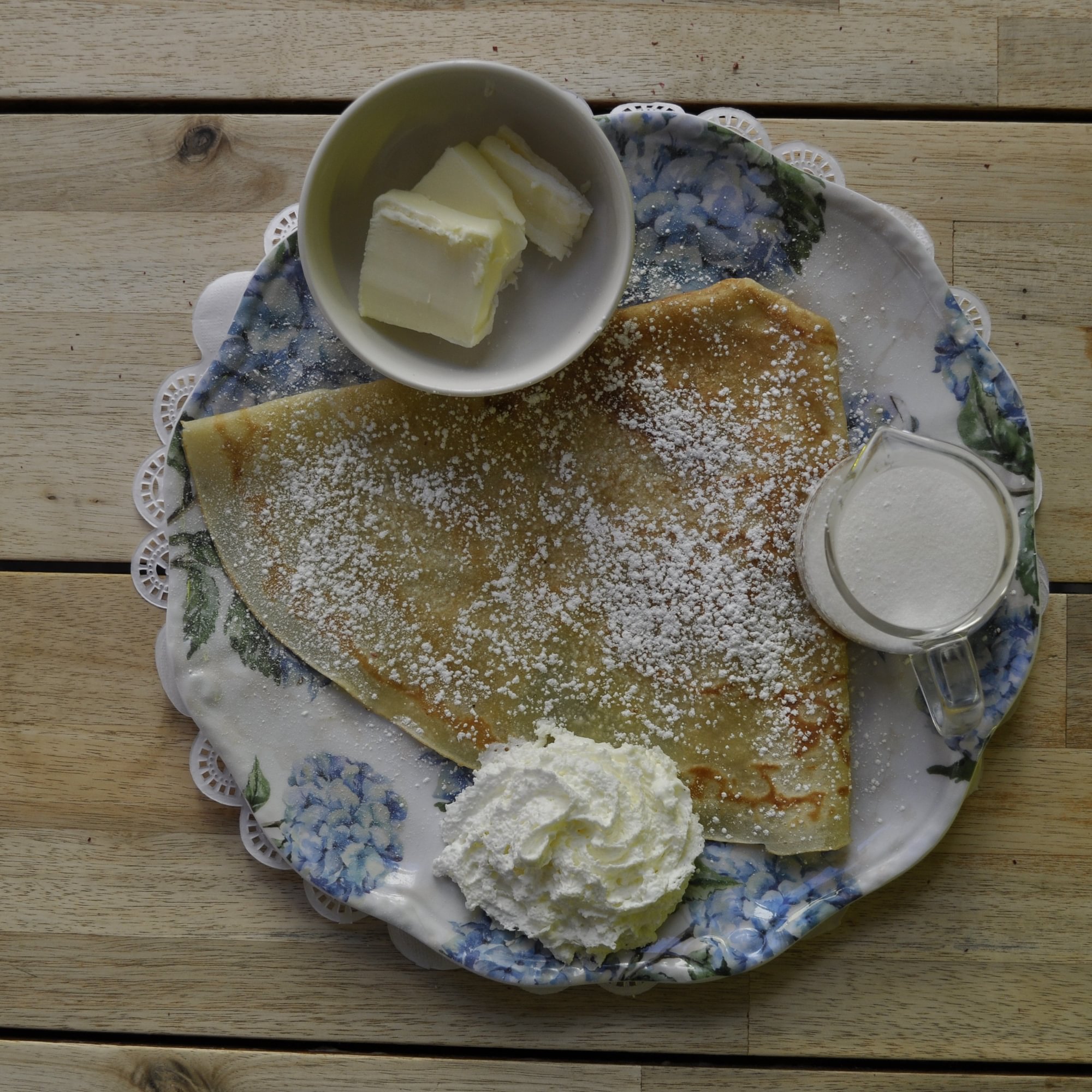 Sugar and Butter Crepes