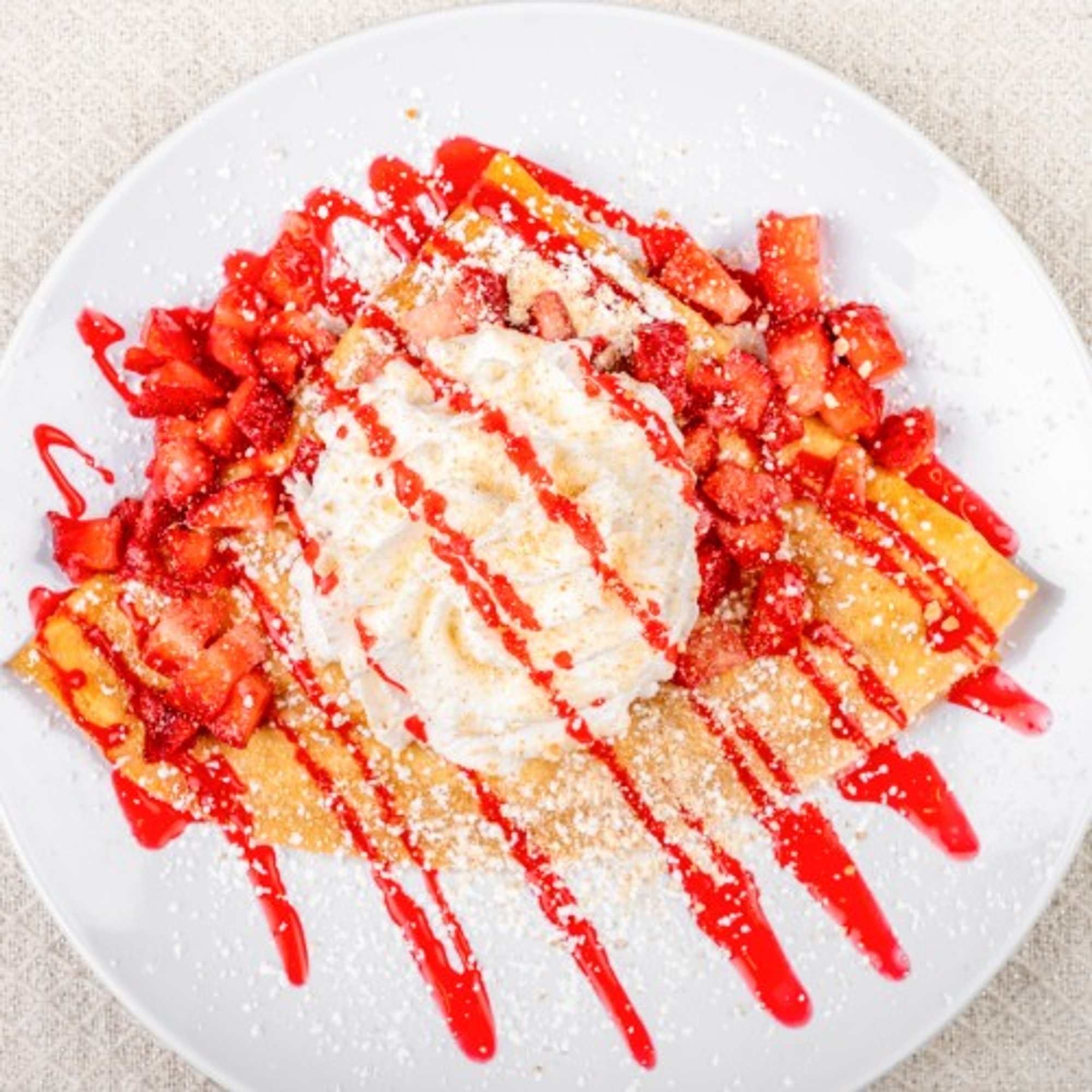 Strawberry Cheesecake Crepe