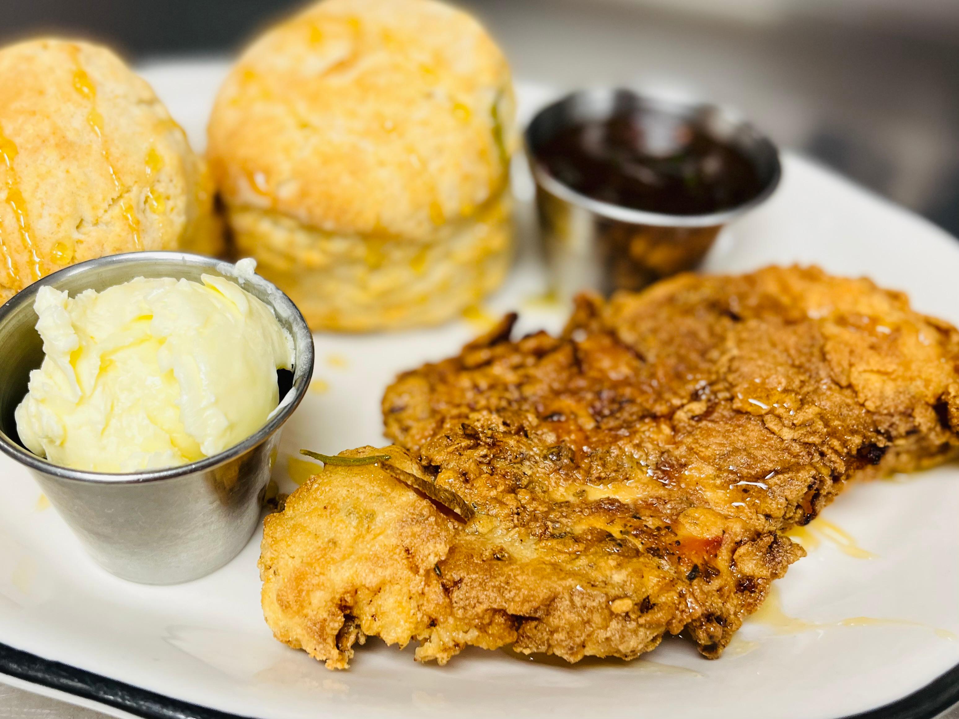 Fried Chicken & Biscuits