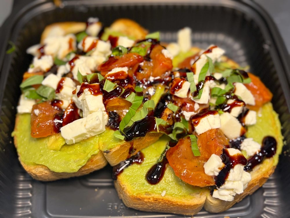 Caprese Avocado Toast