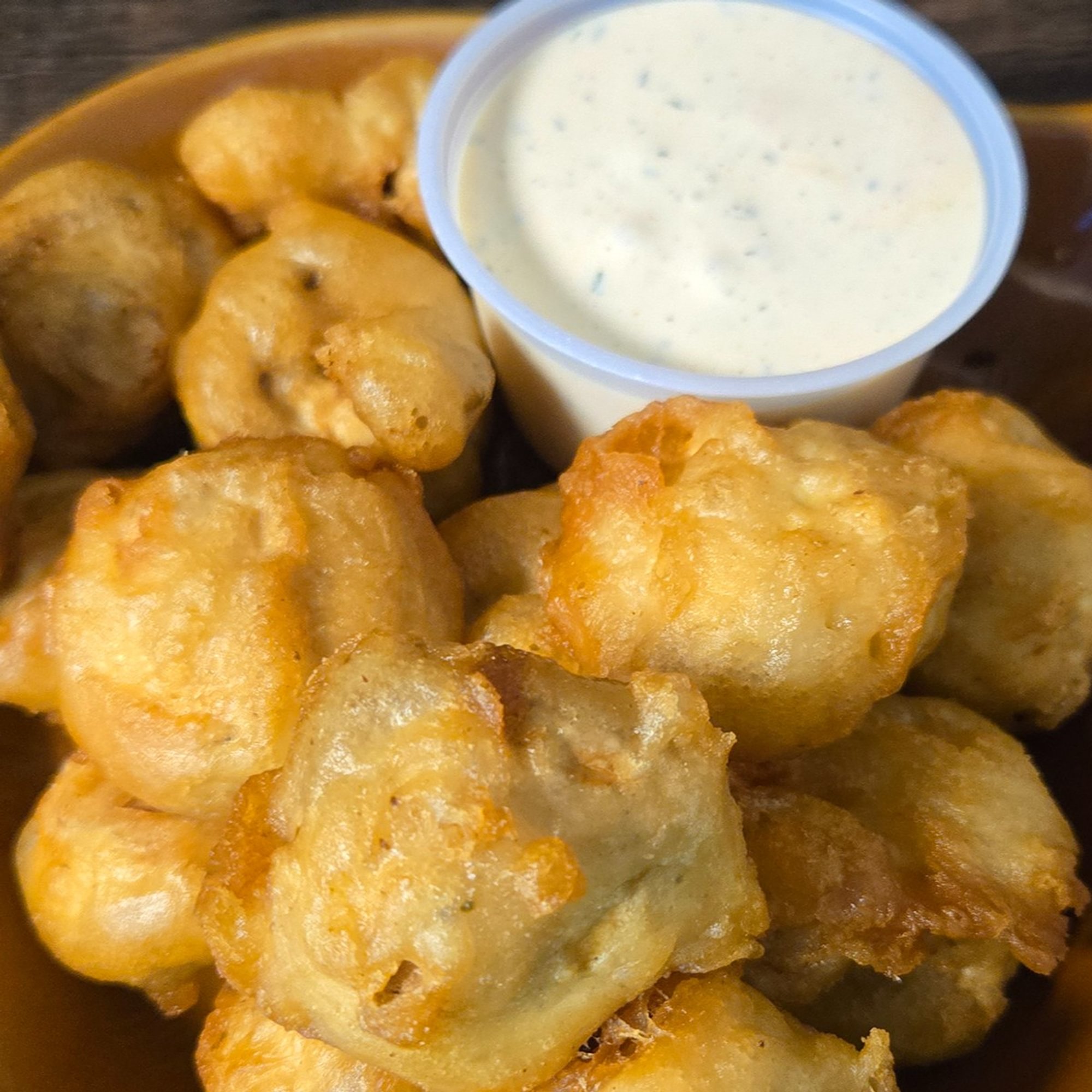 Battered Mushrooms