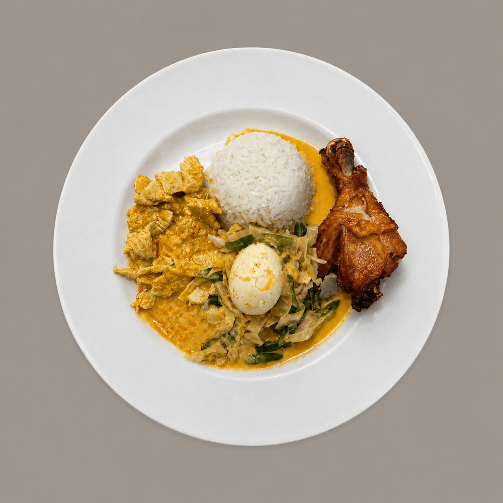 D1B - Nasi Padang : Two Chicken Dishes