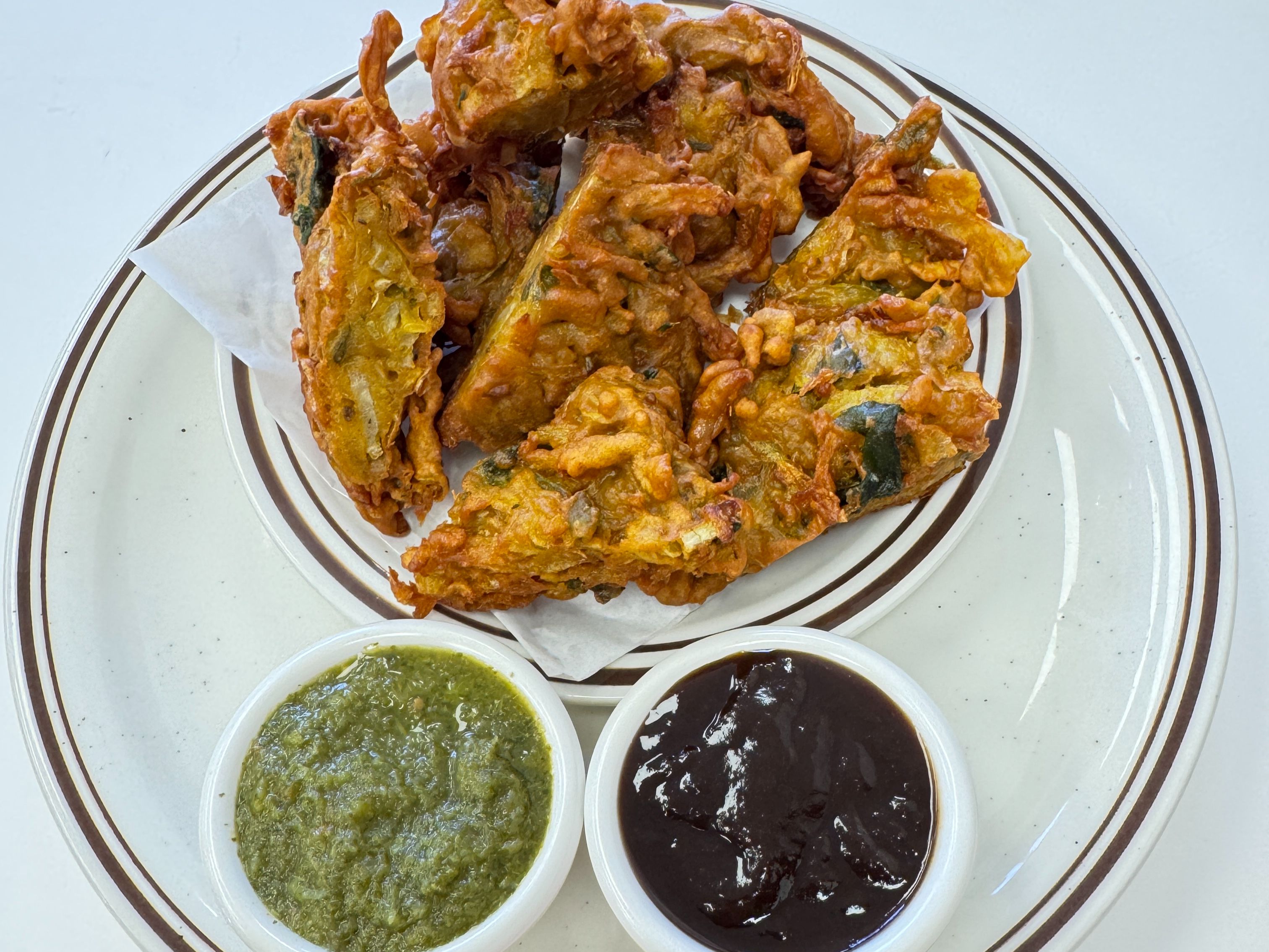 Vegetable Pakoras (V)