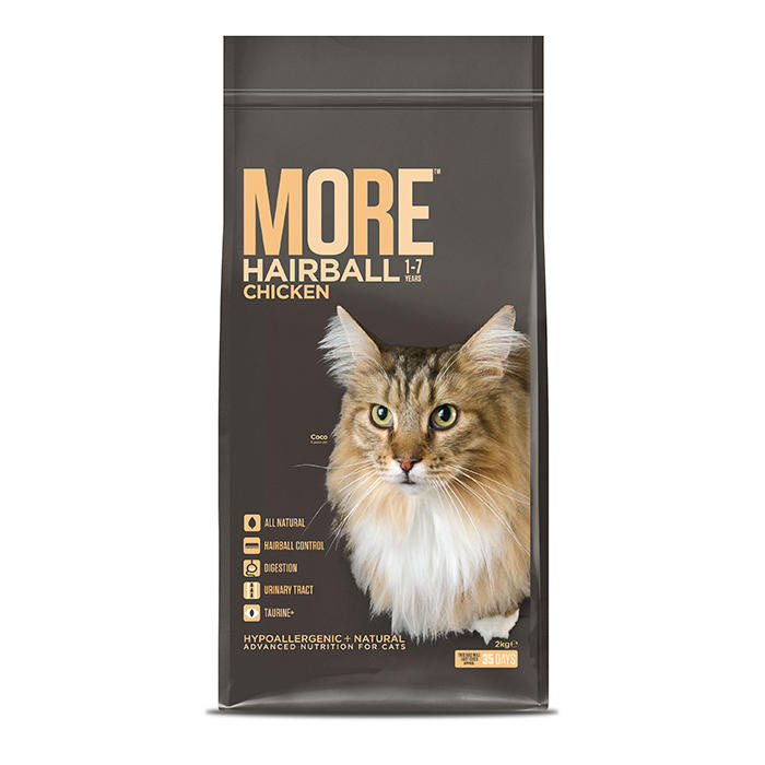 MORE Adult Cat Hairball Chicken