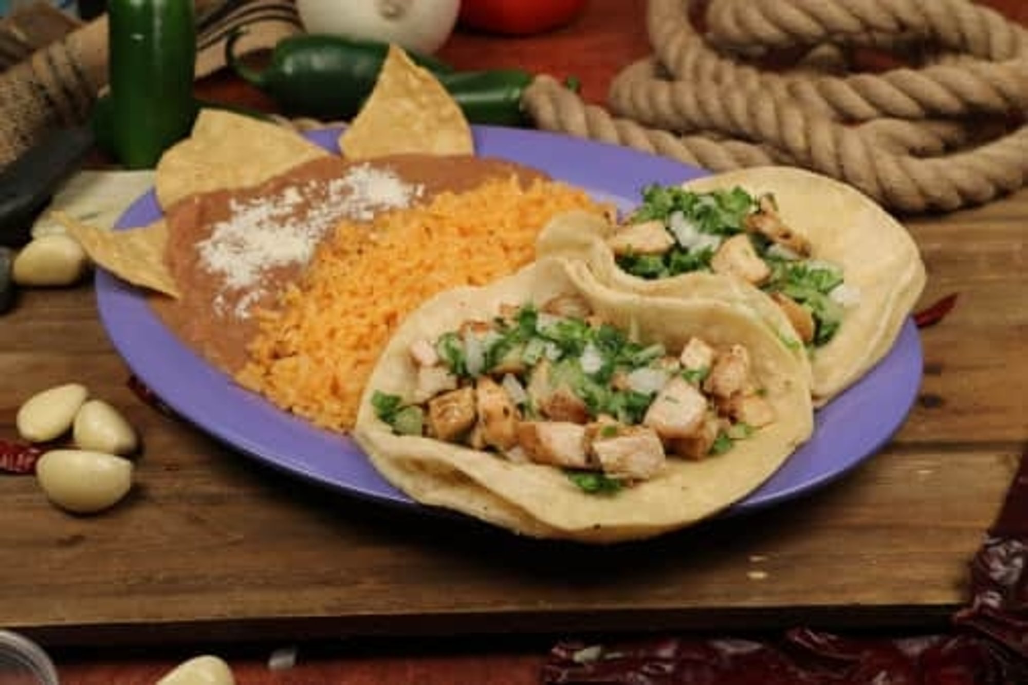 Dos Taco Plate