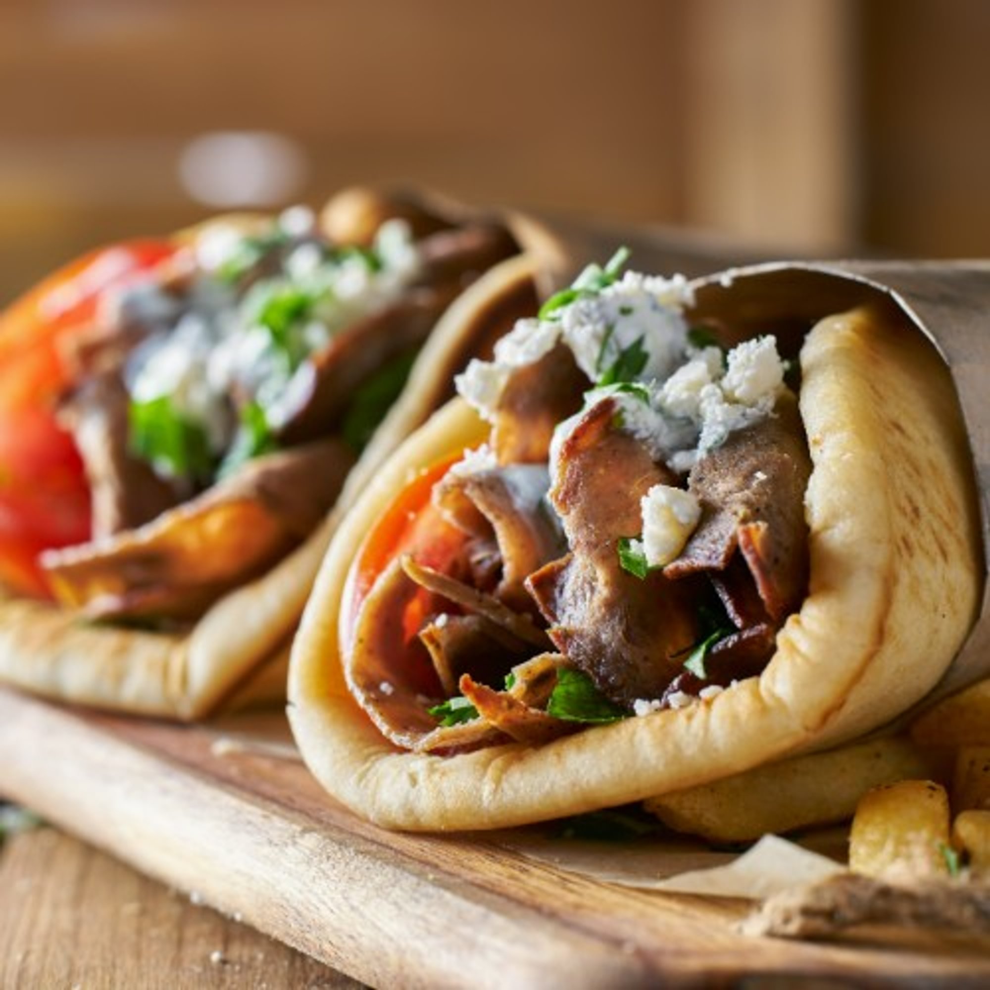 2 Gyro Sandwiches Special